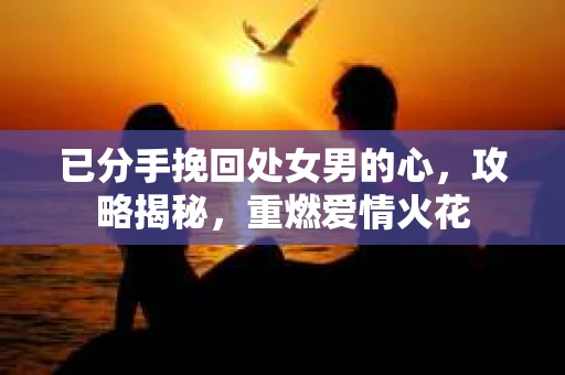 已分手挽回处女男的心，攻略揭秘，重燃爱情火花