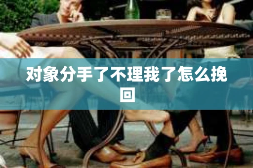 对象分手了不理我了怎么挽回