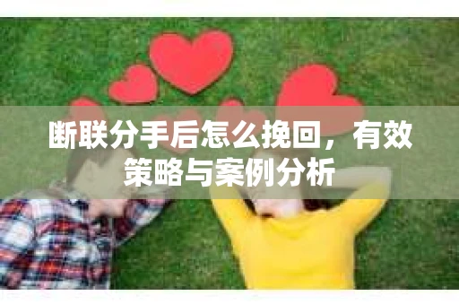 断联分手后怎么挽回，有效策略与案例分析