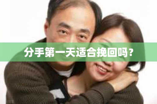 分手第一天适合挽回吗？