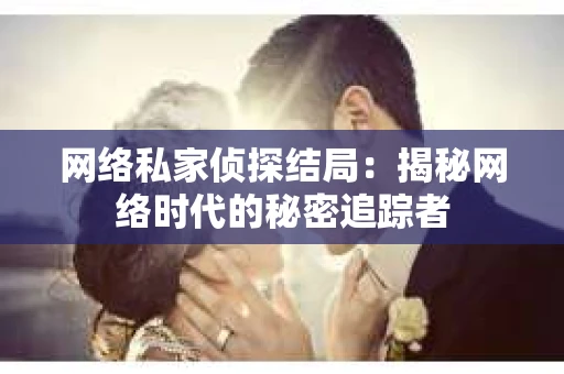 网络私家侦探结局:揭秘网络时代的秘密追踪者 网络私家侦探结局:揭秘网络时代的秘密追踪者