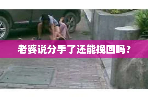 老婆说分手了还能挽回吗? 老婆说分手了还能挽回吗?