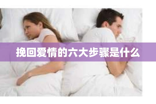 挽回爱情的六大步骤是什么