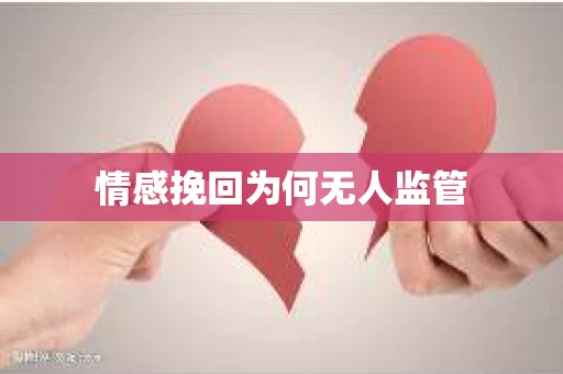 情感挽回为何无人监管