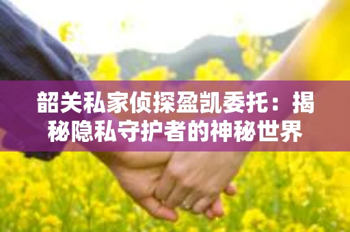 韶关私家侦探盈凯委托：揭秘隐私守护者的神秘世界