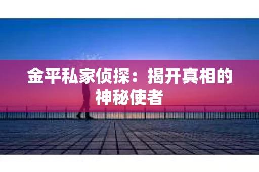 金平私家侦探：揭开真相的神秘使者