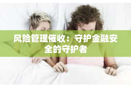风险管理催收：守护金融安全的守护者