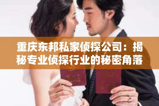 重庆东邦私家侦探公司：揭秘专业侦探行业的秘密角落