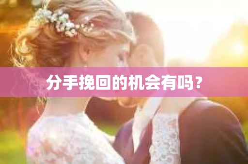 分手挽回的机会有吗？