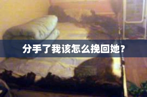 分手了我该怎么挽回她？